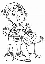Cbeebies Pages Coloring Kids Colouring Noddy Book Printable Minion Sheets sketch template