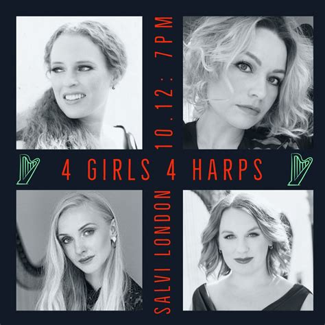 4 girls 4 harps in concert 10 12 salvi music london