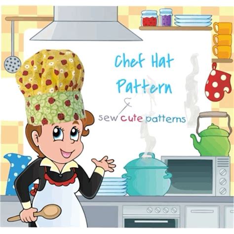 chef hat sewing pattern sewing patterns hat pattern