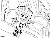 Coloring Lego Pages Superhero Dc Super Heroes Printable Popular Universe sketch template