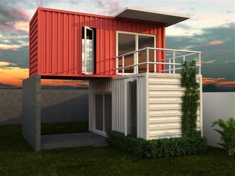 popular tiny container home design  life simple  cozy smart home  camper