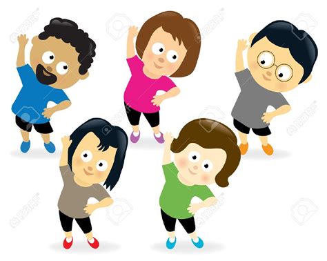 kids exercise clipart    clipartmag