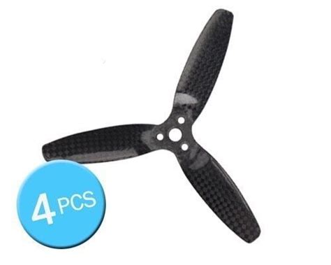 parrot diy upgrade replacement  carbon fiber blades propeller pcs cwpcs ccw  leaf