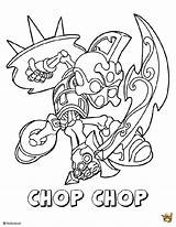 Chop Spyro Skylanders Ludinet Coloriages Getcolorings sketch template