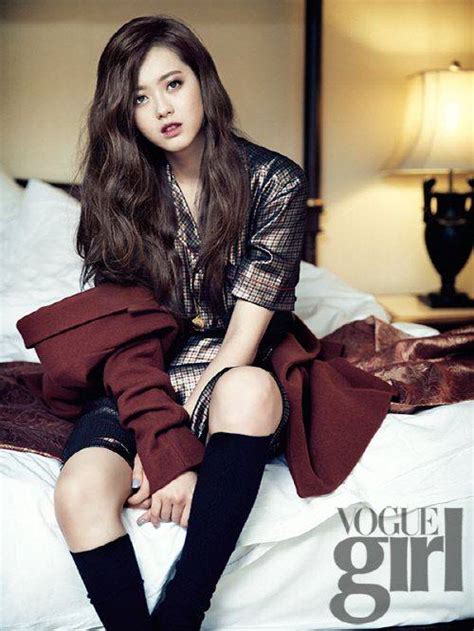 go ara looks glamorous and mature for vogue girl allkpop