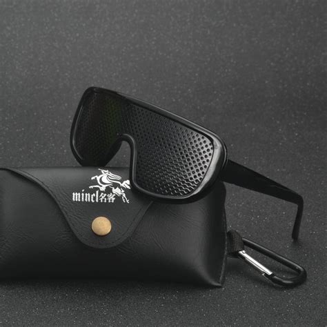 men women vision care pin hole sunglasses anti myopia