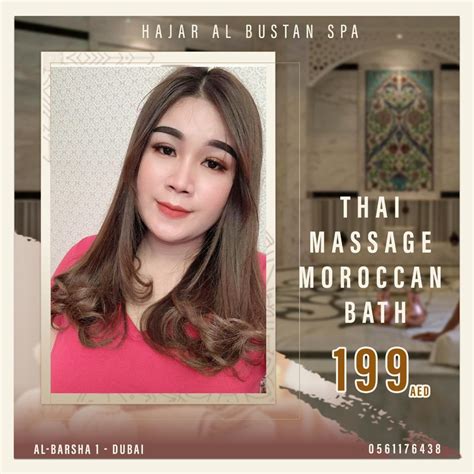 971 56 117 6438 hajar spa massage center al barsha dubai body