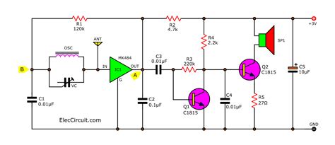 fm radio transmitter circuit