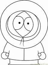 Kenny Mccormick Coloringpages101 Chesney sketch template