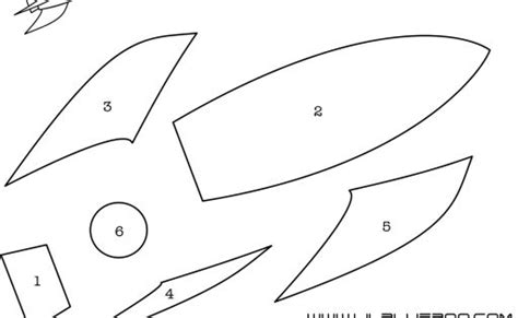 diy rocket ship applique   template  lilblueboocom