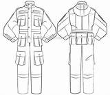 Jumpsuit Garment Coverall Workwear Getdrawings Sketchbook sketch template