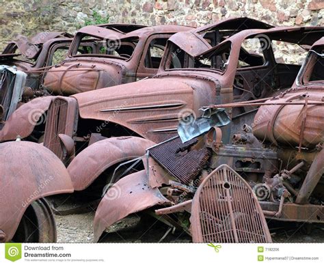 cars junkyard stock photo image  dismantled automobile