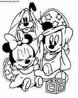 Coloring Disney Baby Pages Mickey Princess Characters Babies Mouse Minnie Printable Goofy Donald Books Pluto Getcolorings Getdrawings Disneyclips Choose Board sketch template