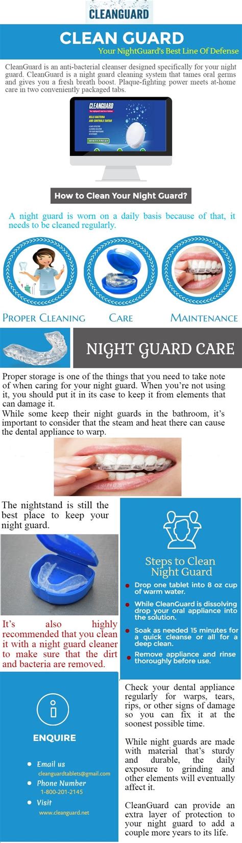 clean night guard daily amazon   confidental pack