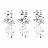 Thermador Burner Assy Range Gas Parts Model sketch template