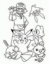 Pikachu Coloring Friends Pages Pokemon Wuppsy Printables Characters Kids 保存 記事 塗り絵 sketch template
