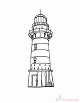Lighthouse Latarnia Morska Kolorowanki Lighthouses Bestcoloringpagesforkids Mercusuar Halaman Kanak sketch template
