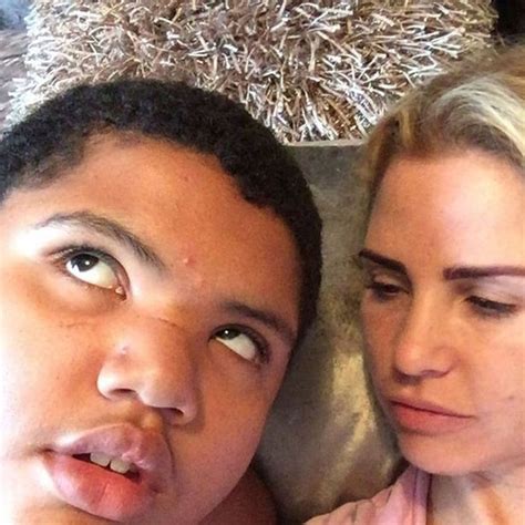 katie price moves on from body row with heartwarming video of son