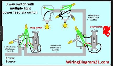 wiring diagram    switch  light