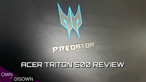 acer triton  review  thin  light rtx laptop