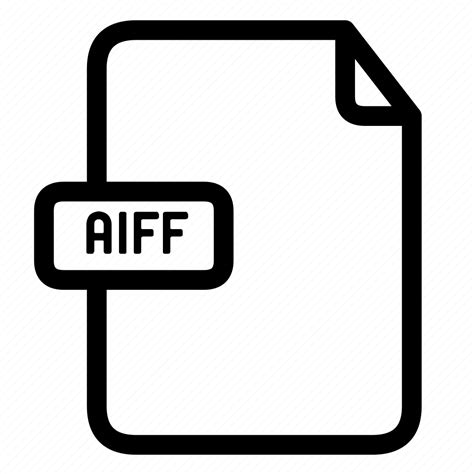 aiff aiff extension aiff file icon   iconfinder