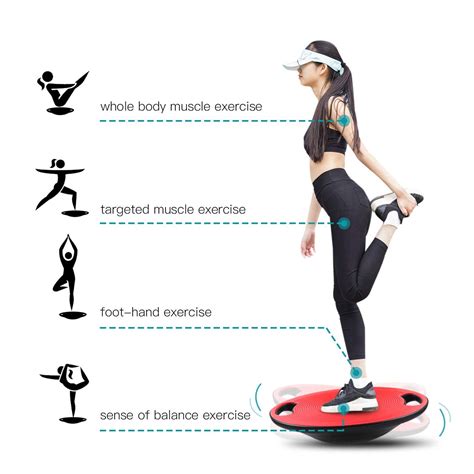 everymile wobble balance board exercise balance stability trainer