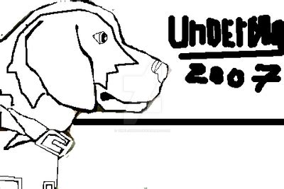 underdog coloring page  timelord  deviantart