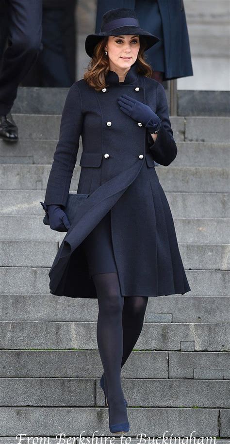 Kate Middleton Navy Coat Navy Blue Dresses With Tights