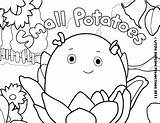 Coloring Pages Small Potatoes Disney Junior Erica Summer Popular Coloringhome sketch template