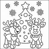 Reindeer Getcolorings Universal Rudolph sketch template