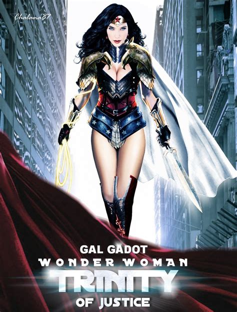 Wonder Woman Gal Gadot Batman Vs Superman Movie By