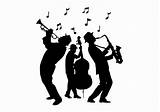 Jazz Clipart Band Clip Cliparts Library Transparent sketch template