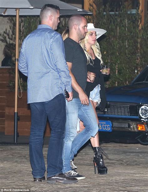 lady gaga shows off cowgirl chic during night out in malibu daily