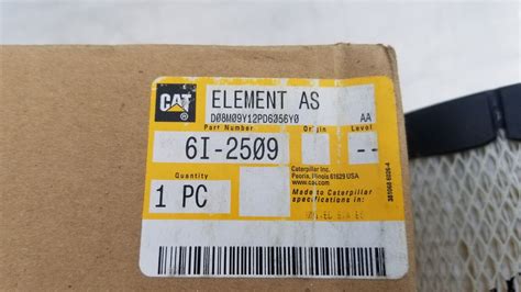 cat caterpillar   element  radial seal air filter  ebay