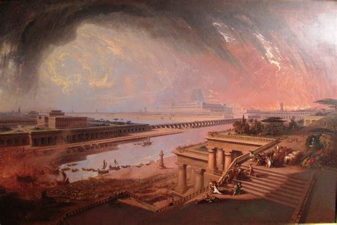 john martin painter  epic  apocalyptic landscapes