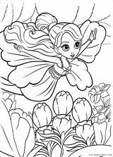 Coloring Pages Printable Barbie Thumbelina Coloring4free Related Posts sketch template