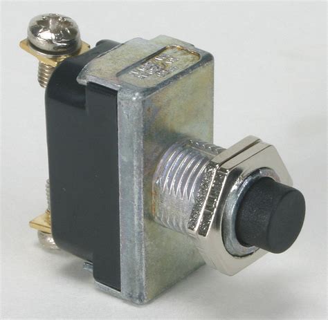 power  spst miniature push button switch offmomentary