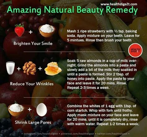 face life naturally natural beauty remedies remedies health  beauty tips