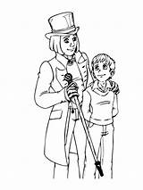 Charlie Chocolate Factory Coloring Pages Kids Printable Bright Colors Favorite Choose Color sketch template