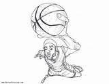 Lebron James Coloring Pages Fan Kids Printable sketch template