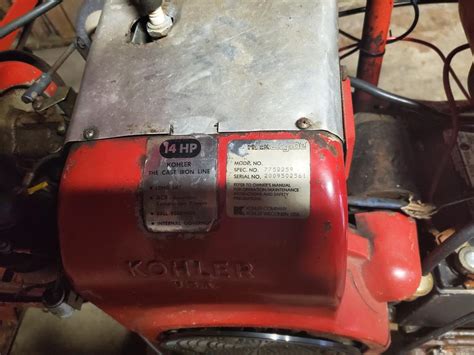 replacement motor engines redsquare wheel horse forum