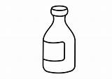Botella Botellas Garrafas Lait Botes Leche Aprender Designlooter Clipartmag sketch template