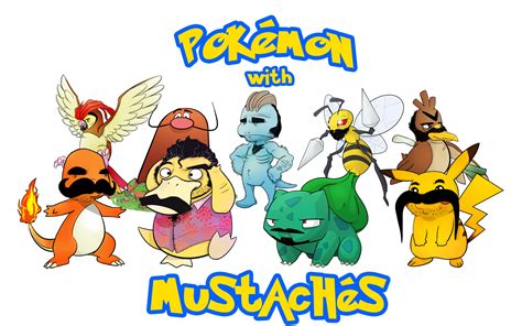 pokemon  mustaches  words picture pokemon  mustaches