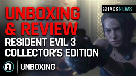 unboxing review resident evil  collectors edition shacknews