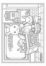 Sylvanian Kleurplaat Kleurplaten Calico Malvorlage Colorear Ausmalbild Meilleur Playmobil Critters sketch template