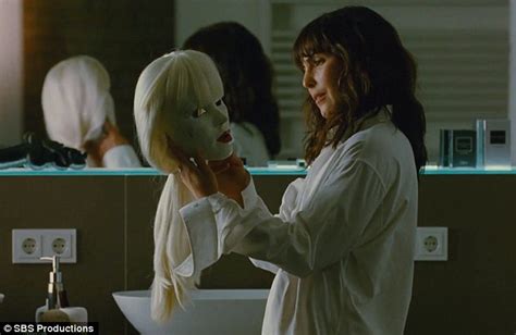 rachel mcadams shares lesbian tryst with masked noomi rapace in trailer