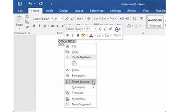 Microsoft Office 2016 screenshot #3