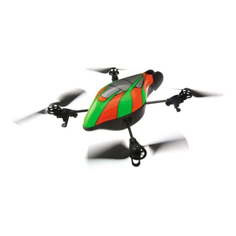 parrot ardrone  wi fi quadricopter controlled   smartphone   tablet  orange green