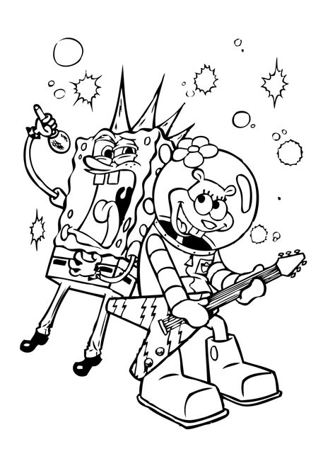 spongebob valentine coloring pages  coloring pages