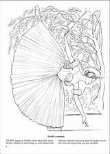 Ballets Ballerina Dover sketch template